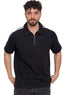 Black Design 3922VIG - Zipper Squares Polo - Khotwh