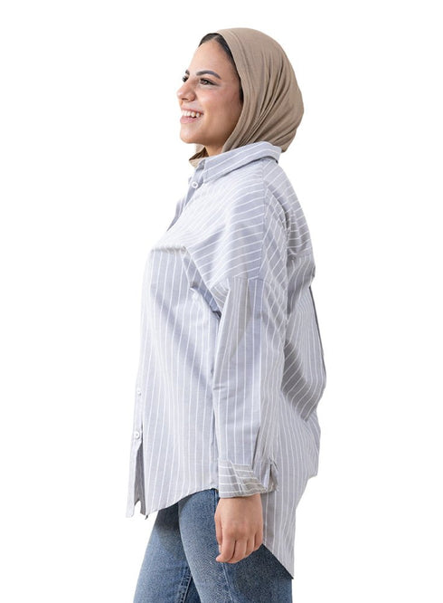 Black - Design 4 Stripped Over - Size Shirt - Khotwh