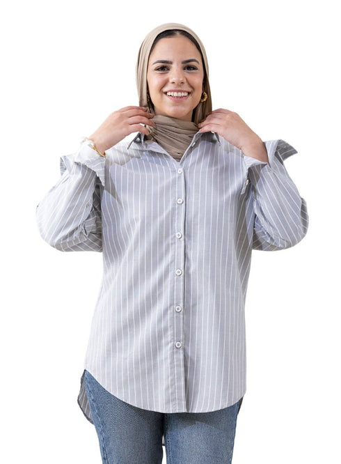 Black - Design 4 Stripped Over - Size Shirt - Khotwh