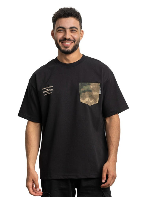 Black Design 4002 NF - Round T-Shirt - Khotwh