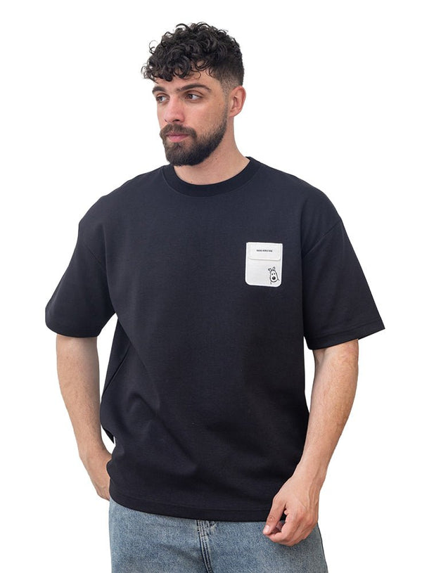 Black Design 4005 NF - Round T-Shirt - Khotwh