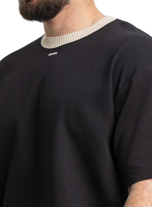 Black Design 4006 NF - Round T-Shirt - Khotwh