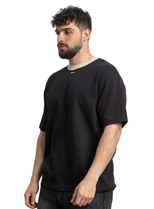 Black Design 4006 NF - Round T-Shirt - Khotwh