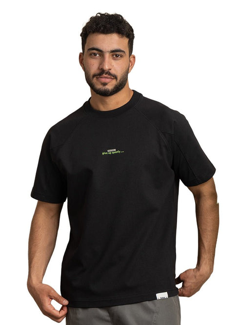 Black Design 4008 NF - Round T-Shirt - Khotwh