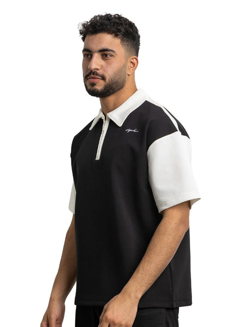 Black Design 4010 NF - Polo Neck T-Shirt - Khotwh