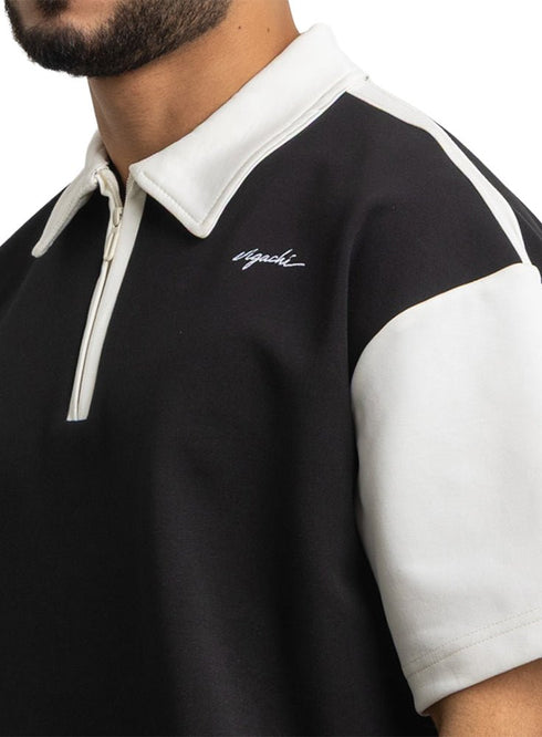 Black Design 4010 NF - Polo Neck T-Shirt - Khotwh