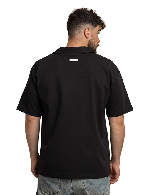 Black Design 4015 NF - Polo Neck T-Shirt - Khotwh