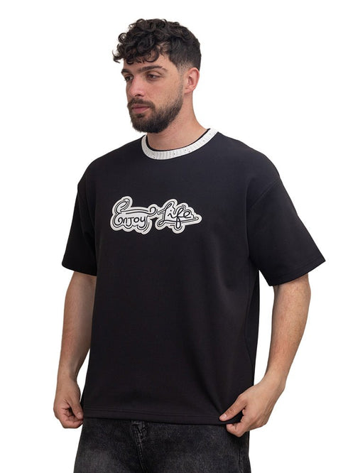 Black Design 4016 NF - Round T-Shirt - Khotwh