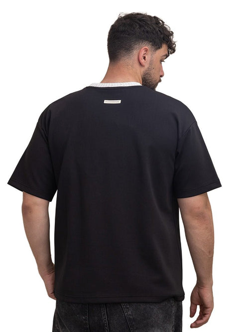 Black Design 4016 NF - Round T-Shirt - Khotwh