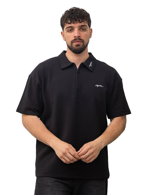 Black Design 4023 NF - Polo Neck T-Shirt - Khotwh