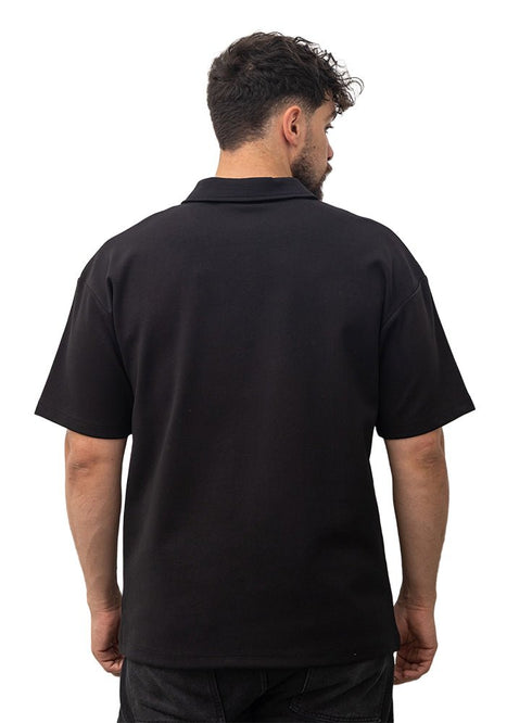 Black Design 4024 NF - Polo Neck T-Shirt - Khotwh