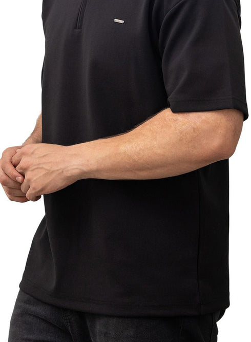Black Design 4024 NF - Polo Neck T-Shirt - Khotwh
