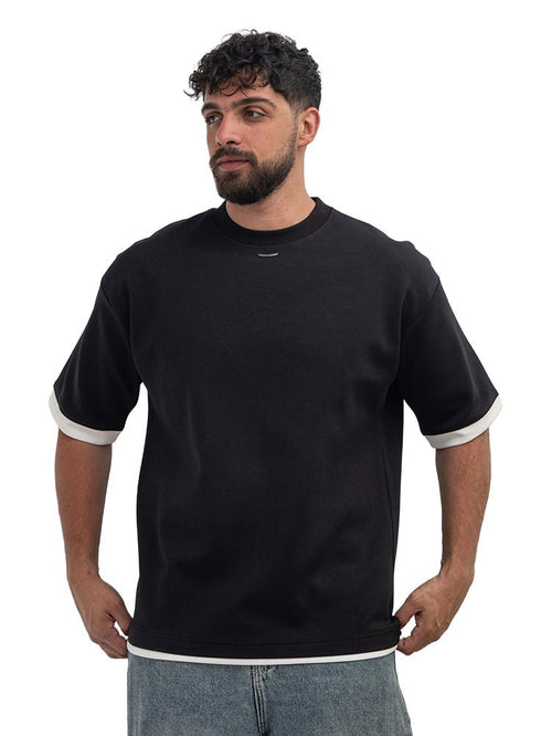 Black Design 4035 NF-Round T-Shirt - Khotwh