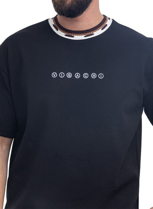 Black Design 4041 NF-Round T-Shirt - Khotwh