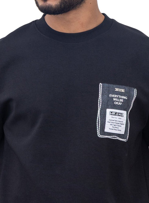 Black Design 4051 NF - Round T-Shirt - Khotwh