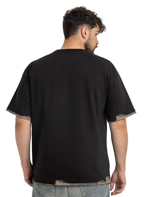 Black Design 4055 NF - Round T-Shirt - Khotwh