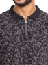 Black Design 411Knit Polo Neck - T-Shirt - Khotwh