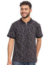 Black Design 411Knit Polo Neck - T-Shirt - Khotwh