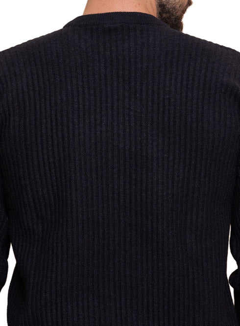 Black Design 419 Round Pullover - Khotwh