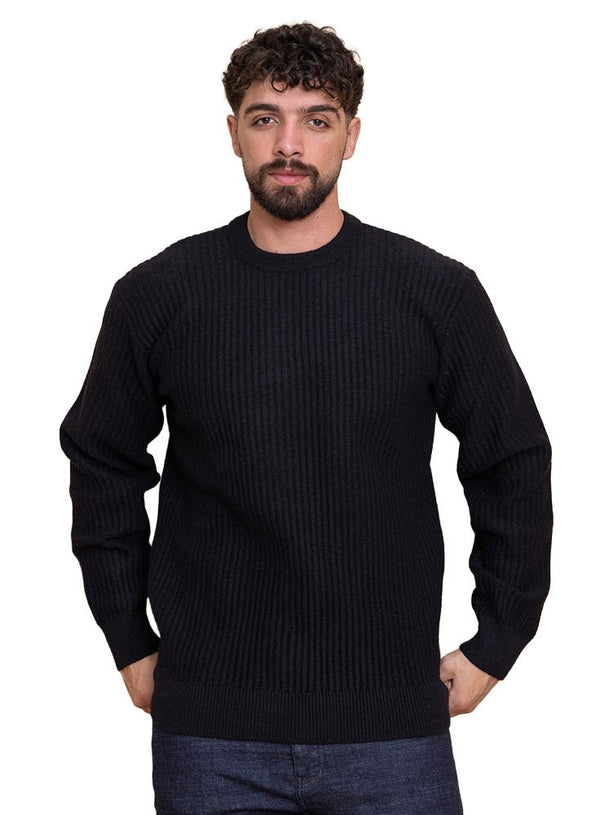 Black Design 419 Round Pullover - Khotwh