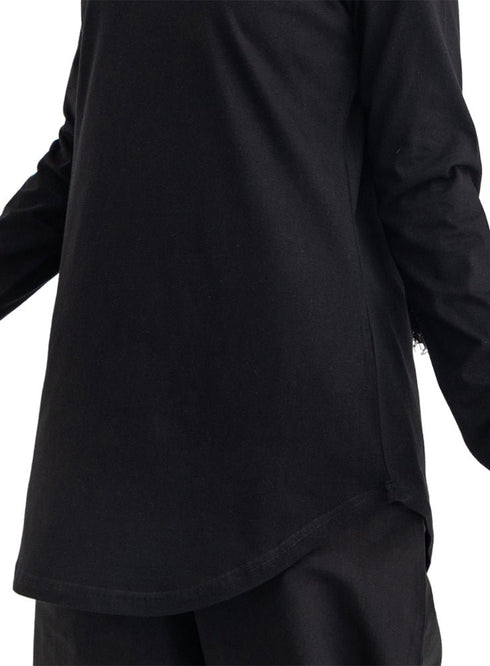 Black-Design 5 Printed Long-Sleeve - Khotwh