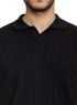 Black Design 6 - F - Polo Neck T-Shirt - Khotwh