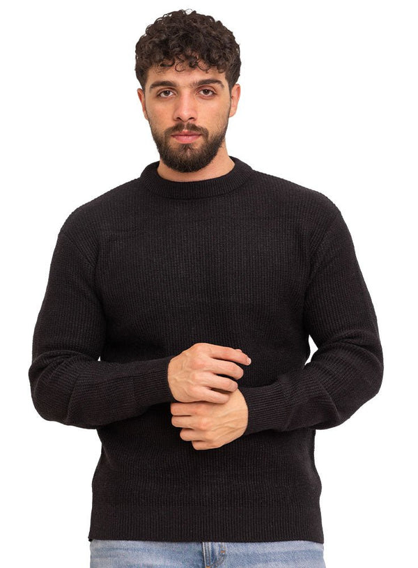 Black - Design 7012 VIG - Round Pullover - Khotwh