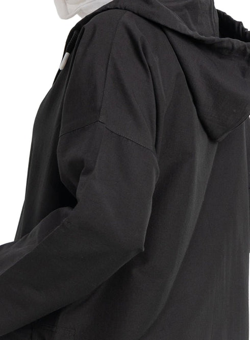 Black - Design 7201 Gabardine Jacket - Khotwh