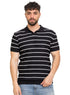 Black Design 7505Knit Polo Neck S - T-Shirt - Khotwh