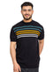 Black Design 7522Knit Rount T-Shirt - Khotwh