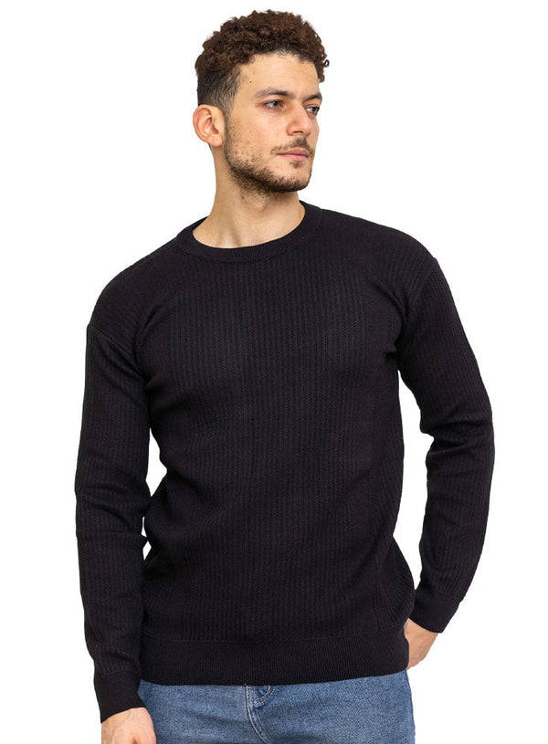 Black - Design p2231 PF - Round Pullover - Khotwh