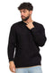 Black - Design p2235 PF - Round Pullover - Khotwh