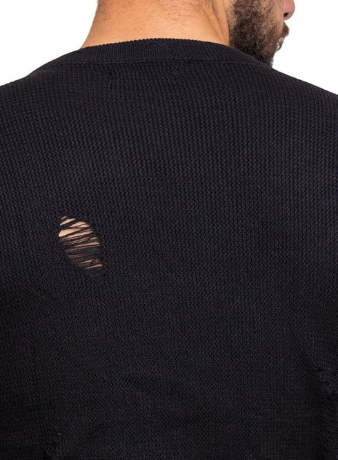 Black - Design p2254 PF - Round Pullover - Khotwh