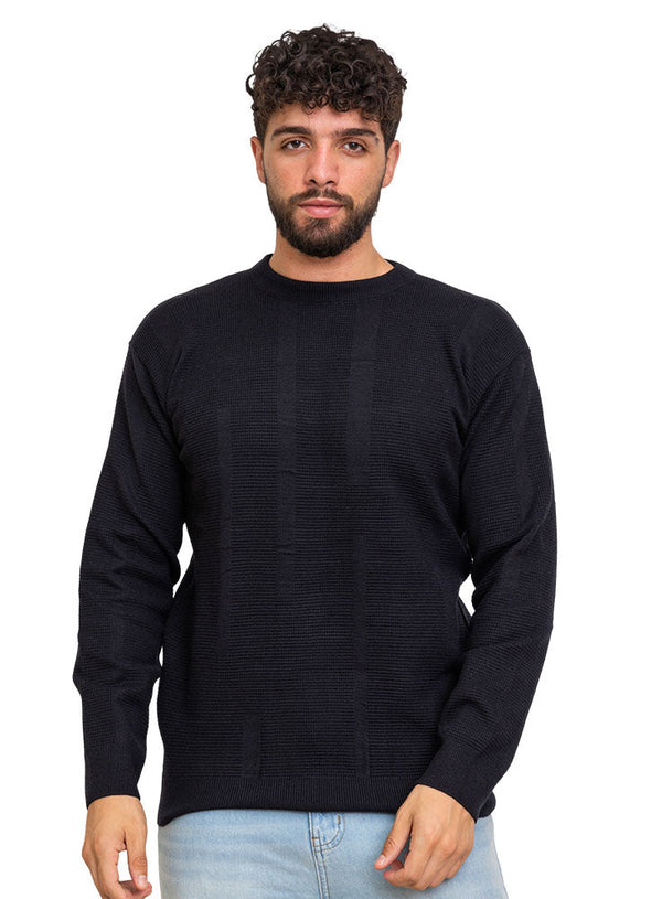 Black - Design p2283 PF - Round Pullover - Khotwh
