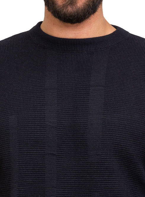 Black - Design p2283 PF - Round Pullover - Khotwh