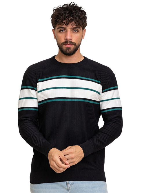 Black - Design0012 BS - Round Pullover - Khotwh