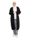 Black E - Knit - Long Cardigan - Khotwh