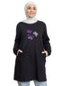 Black E - Pocket Tunic Design 3 - Khotwh