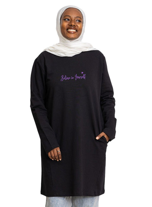 Black E - Pocket Tunic Design 8 - Khotwh