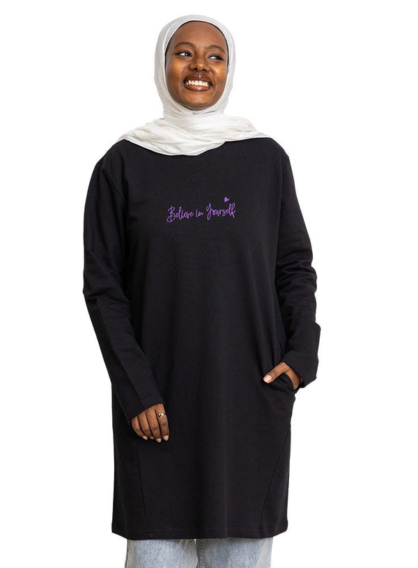 Black E - Pocket Tunic Design 8 - Khotwh
