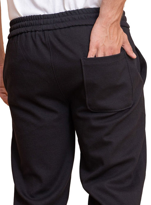 Black Elastic - Winter Wide Leg - Khotwh