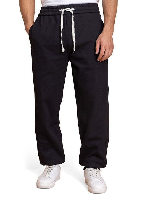 Black Elastic - Winter Wide Leg - Khotwh