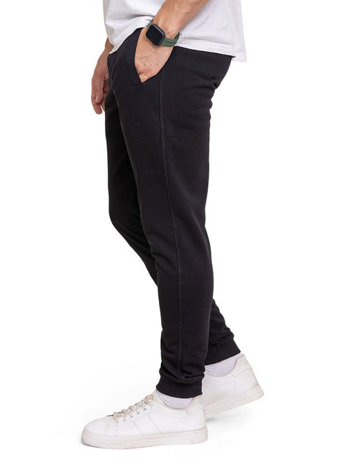 Black F - Elastic Sweatpant - Khotwh