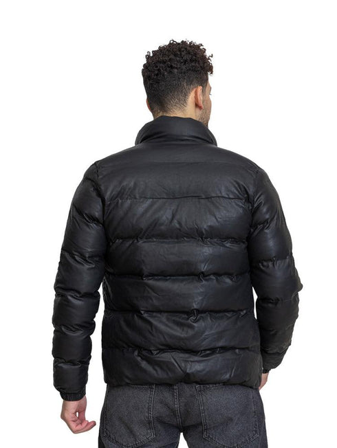 Black F - Leather Jacket - Khotwh