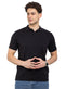 Black F - Polo Neck Pullover - Khotwh