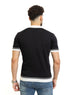 Black F - Zipper Polo Neck Pullover - Khotwh