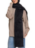 Black Fluffy Scarf - Khotwh