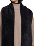 Black Fluffy Scarf - Khotwh