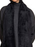 Black Fluffy Scarf - Khotwh