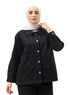 Black Gabardine Jacket 4 - Khotwh